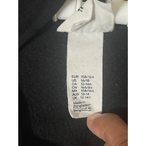 Whooli Chen x H&M Wildflowers Printed Hoodie Sweatshirt girls 16/18 / XL USED - Picture 4 of 5